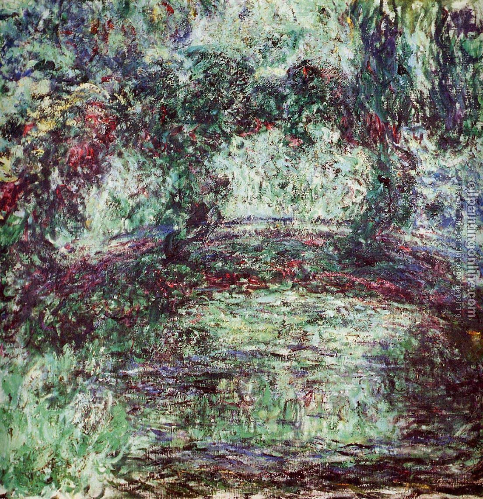 Monet, Claude Oscar - The Japanese Bridge